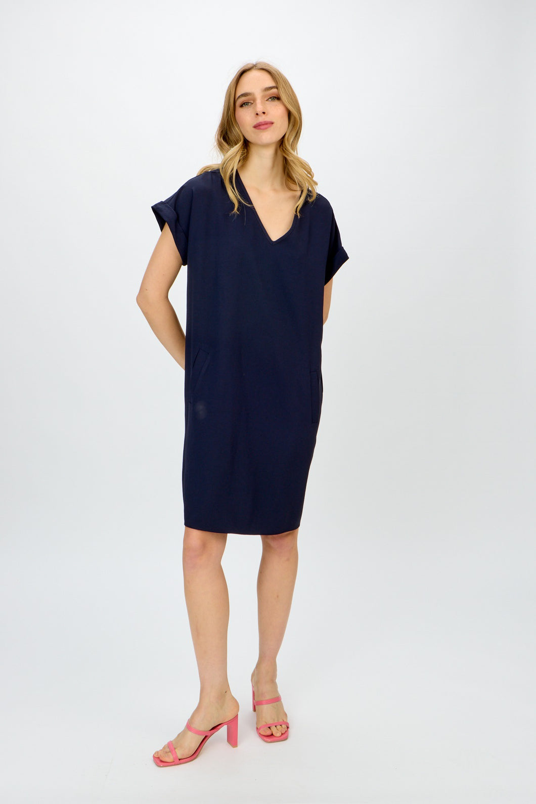 Joseph Ribkoff Shift Dress with Pockets